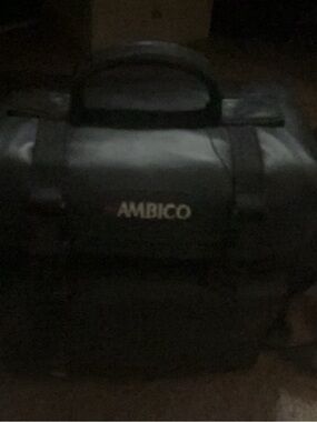 Ambico Black professional camera with leather case and all accessories